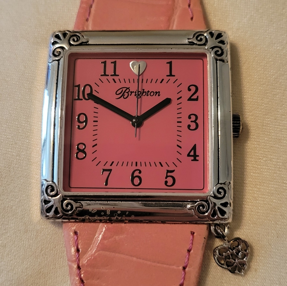 Brighton vintage pink watch